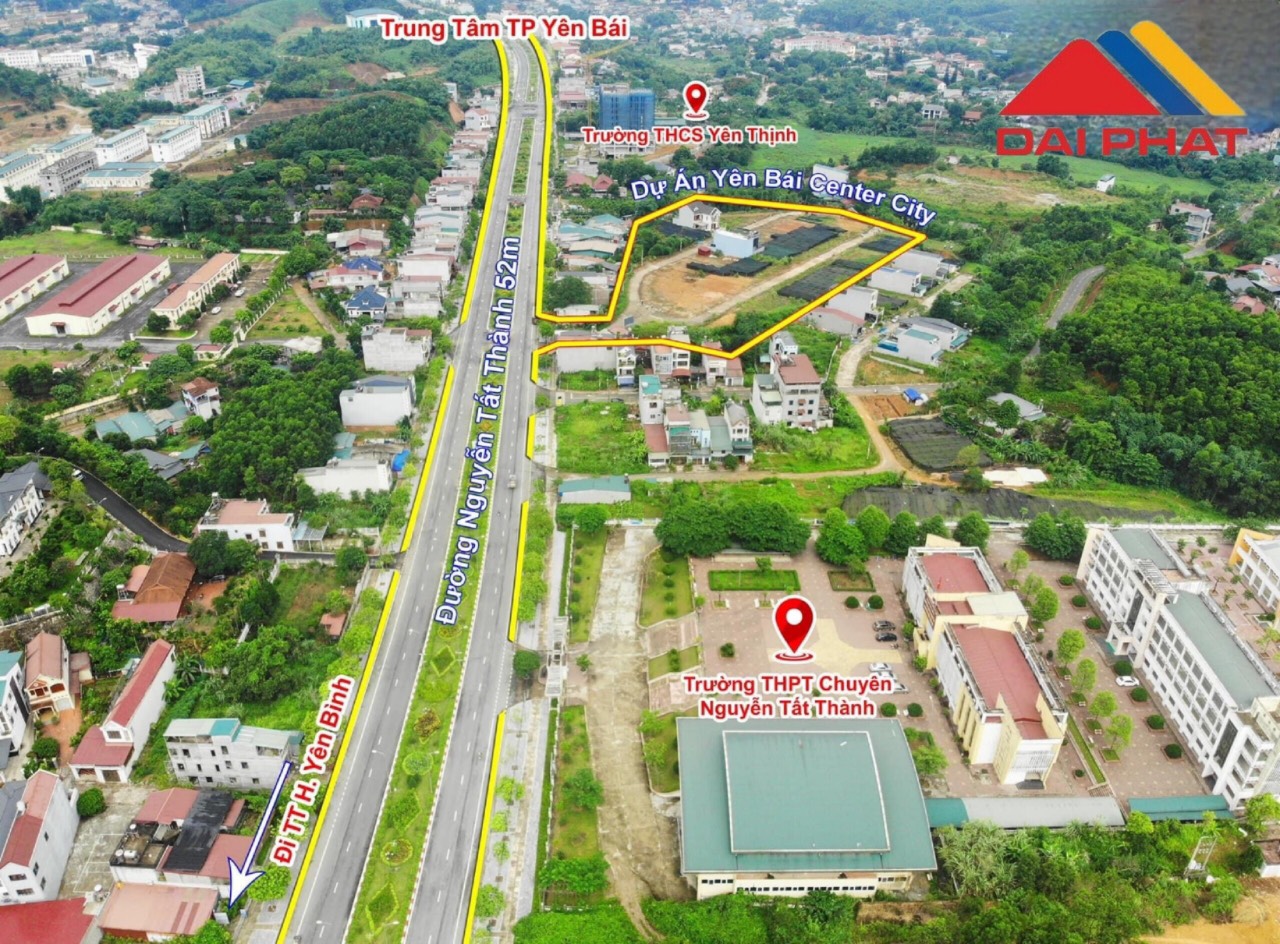 Bán đất tại TP.Yên Bái lô đẹp 2 mặt tiền giá chỉ 1.3 tỷ. Lô thường hơn 1 tỷ.