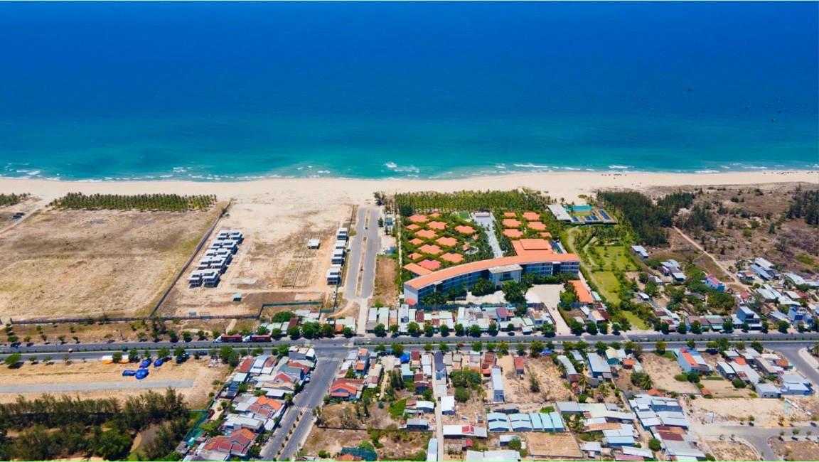 Dự án ven sông, sở hữu 2 cây cầu bắt qua sông Cổ Cò