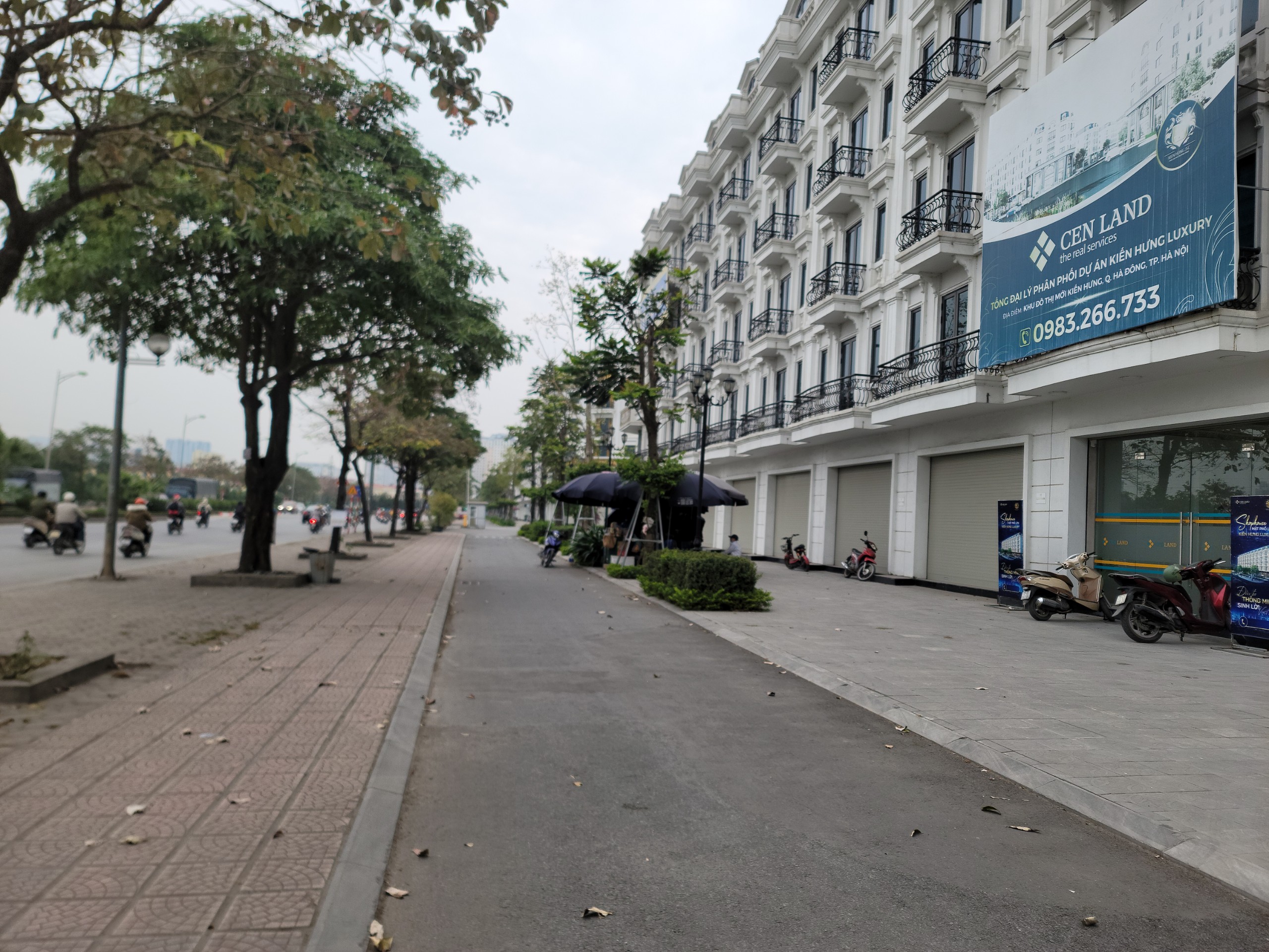 Shophouse dự án Kiến Hưng Luxury nhận nhà ngay, mặt đường 60m