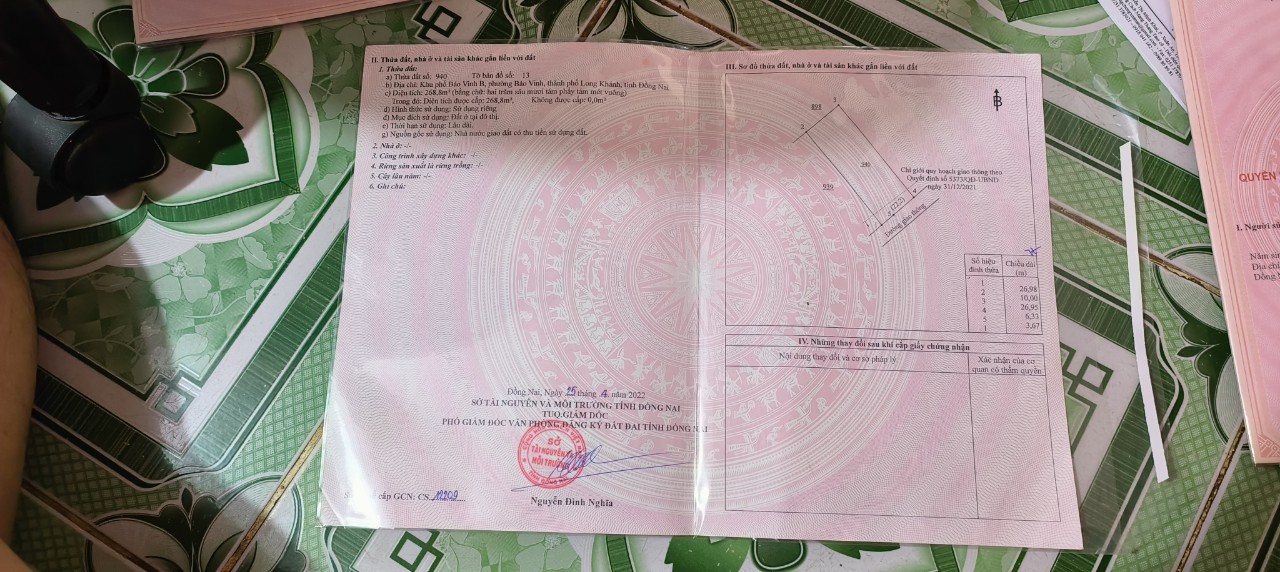 Năm mới chính chủ cần tiền đầu tư bán 4 vị trí đẹp tại TP Long Khánh, Đồng Nai