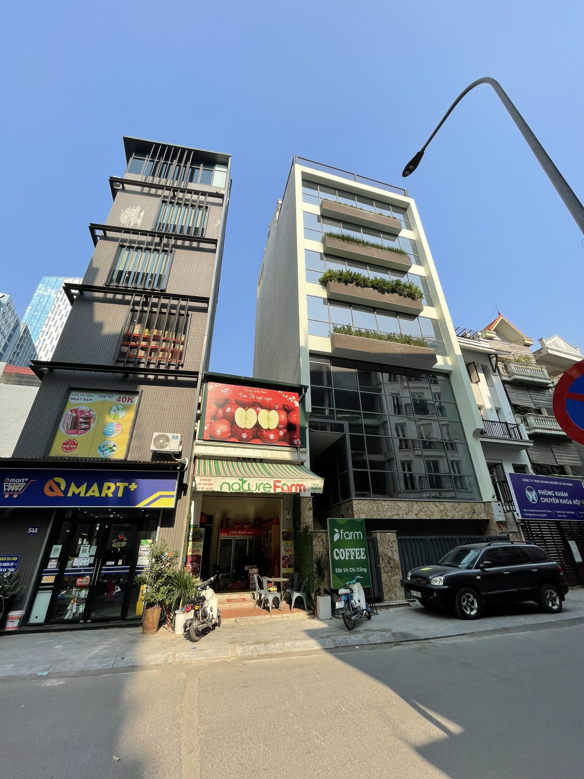 Cho Thuê Toà Văn Phòng Ngõ 603 Lạc Long Quân ,TÂY HỒ, VÕ CHÍ CÔNG, DT 95m2/1sàn - 80Triệu/ Tháng - 6 tầng Thang Máy