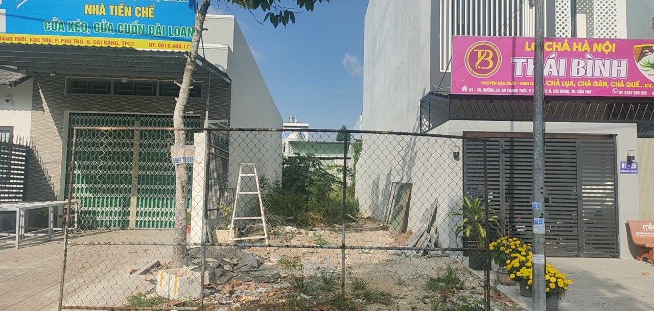 Bán nền ds 30 kdc 586 Cái Răng TP. Cần Thơ .Giá 3 tỷ 150 . Gần chợ kinh doanh sầm uất