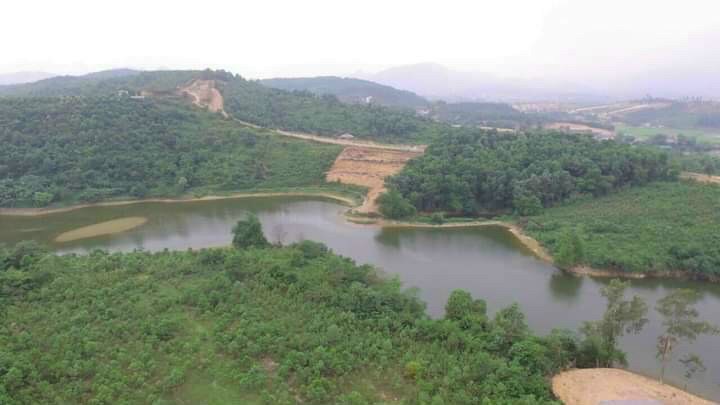 BÁN ĐẤT LƯƠNG SƠN DT 1,2HA FULL THỔ CƯ BÁM HỒ