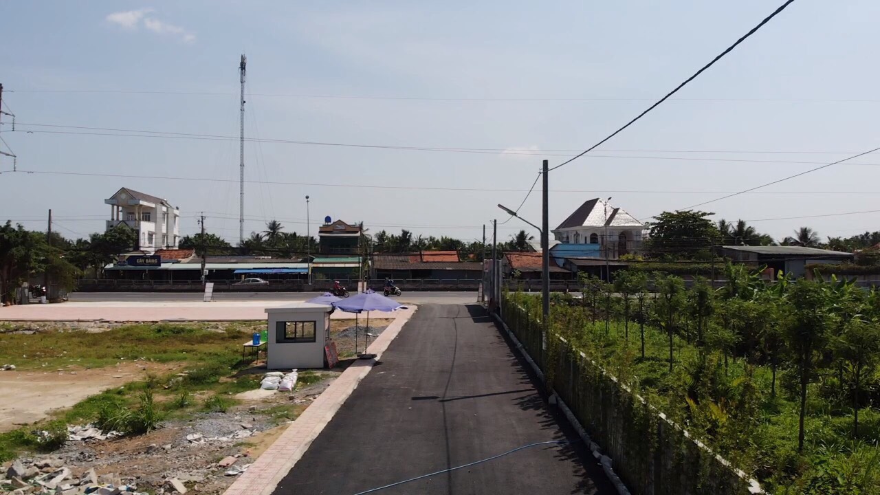 BÁN ĐẤT MẶT TIỀN QUỐC LỘ 1 A - Đoạn thị trấn Tân Hiệp, Châu Thành, Tiền Giang