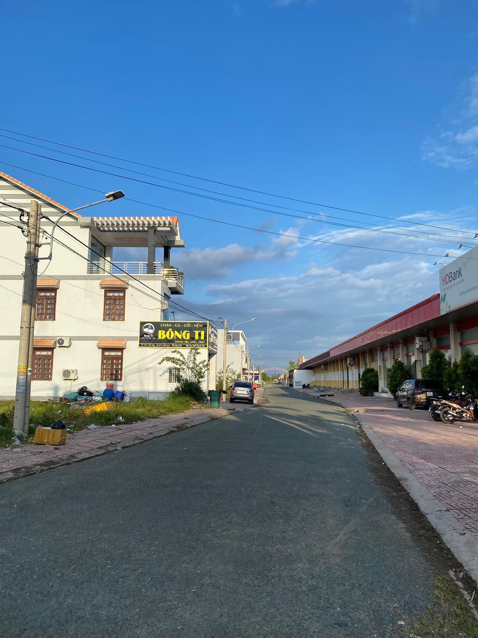 Giảm 100 Triệu trong tuần cho khách mua đất mặt tiền chợ mới Thạnh Phú