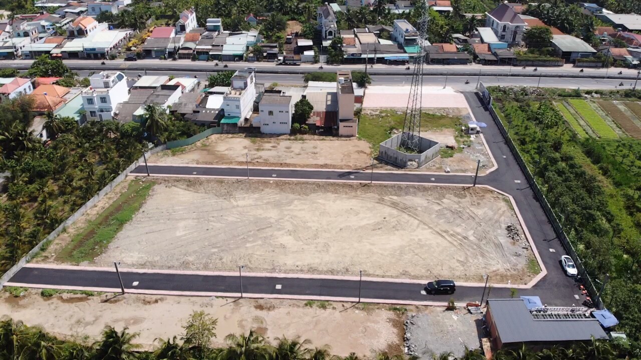 Bán đất nền - nhà phố mặt tiền QL1A - Châu Thành-Tiền Giang sổ Hồng riêng