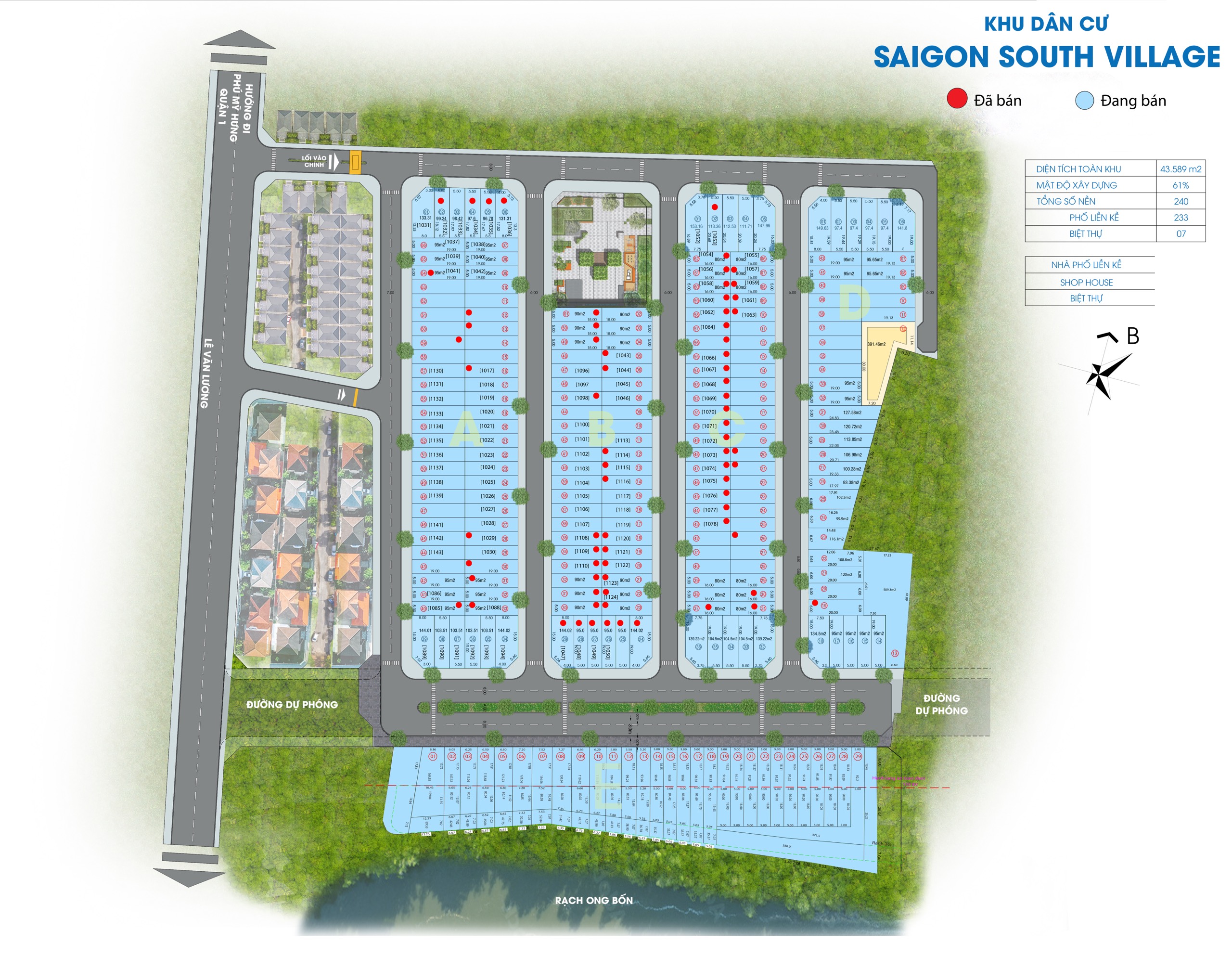 Bán Đất nền Sài gòn south village Phước Kiển nhà bè, chỉ 2,5 tỷ ngân hàng hỗ trợ 60%