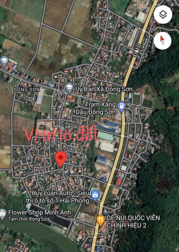 CHÍNH CHỦ BÁN ĐẤT THỔ CƯ SỔ HỒNG RIÊNG GIÁ TỐT GẦN ỦY BAN ĐÔNG SƠN