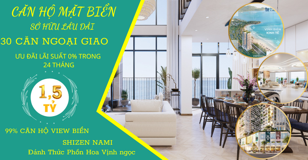 SHIZEN NAMI - SIÊU PHẨM CĂN HỘ Y HỌC TÁI TẠO ĐẦU TIÊN TẠI VIỆT NAM