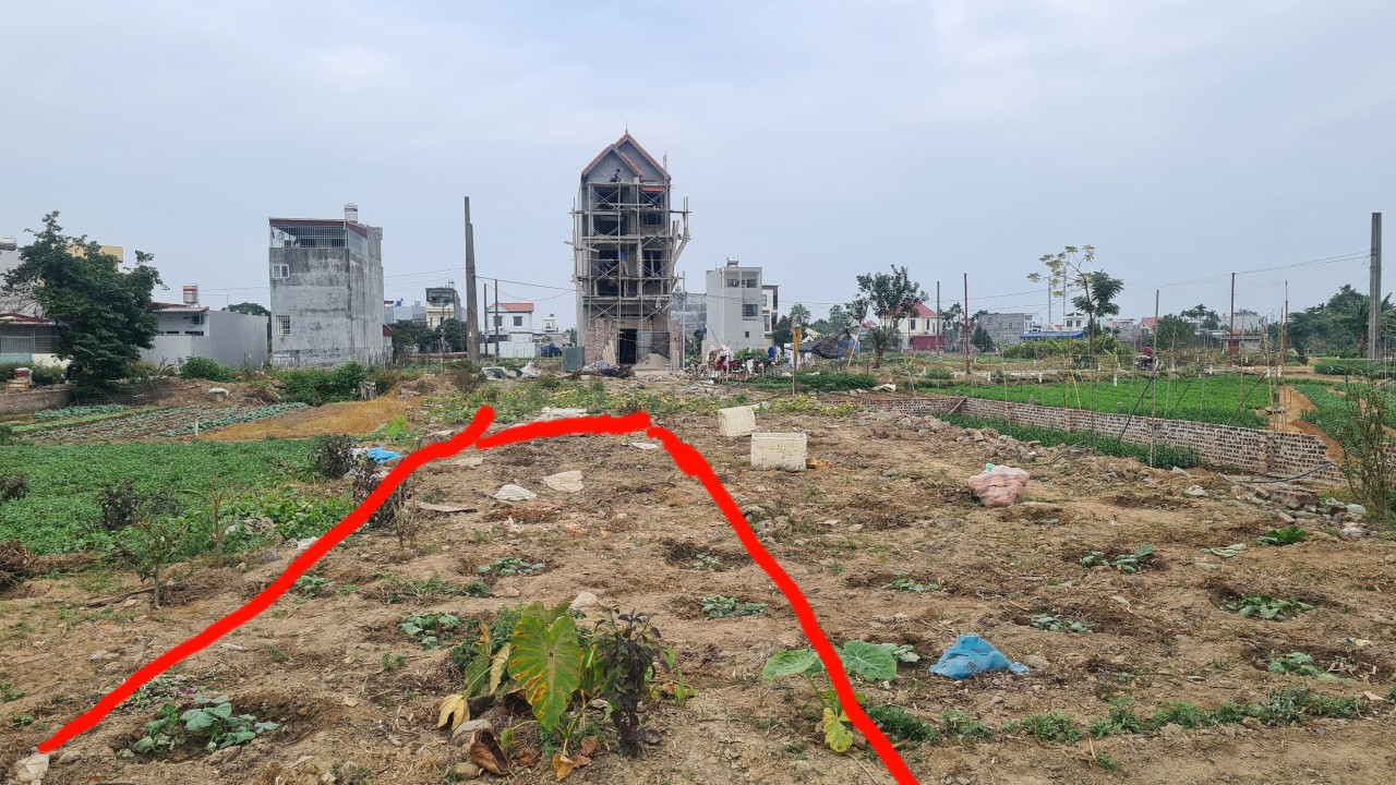 Bán lô đất 77.4 TĐC gốc Lim, Đằng Hải, giá 1.935 tỷ