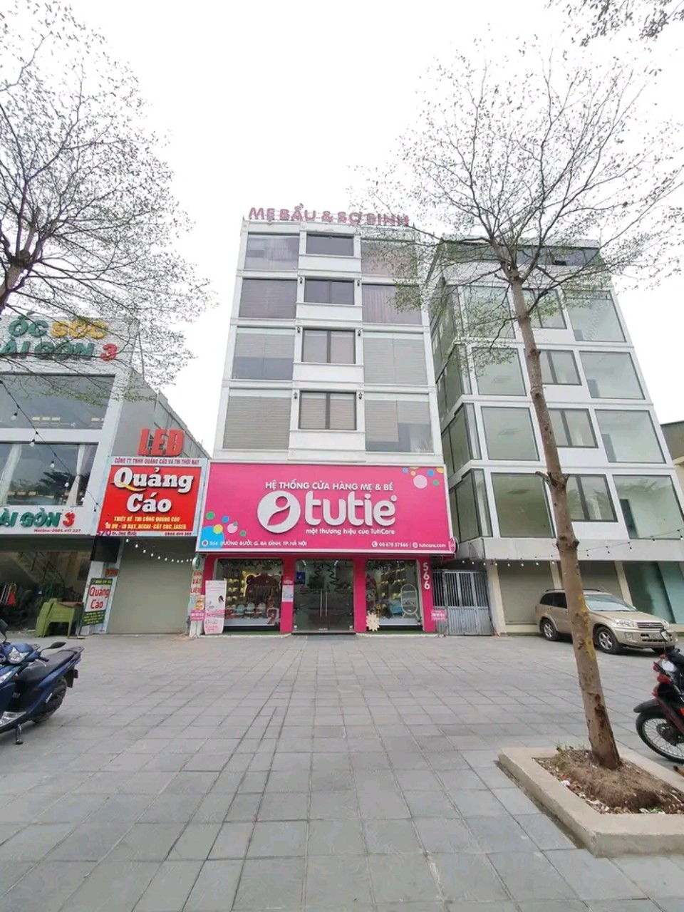 Cho thuê GẤP mặt bằng tầng 2 và 3 tại 566 Đường Bưởi, quận Ba Đình, phù hợp làm văn phòng, cửa hàng nail hoặc spa