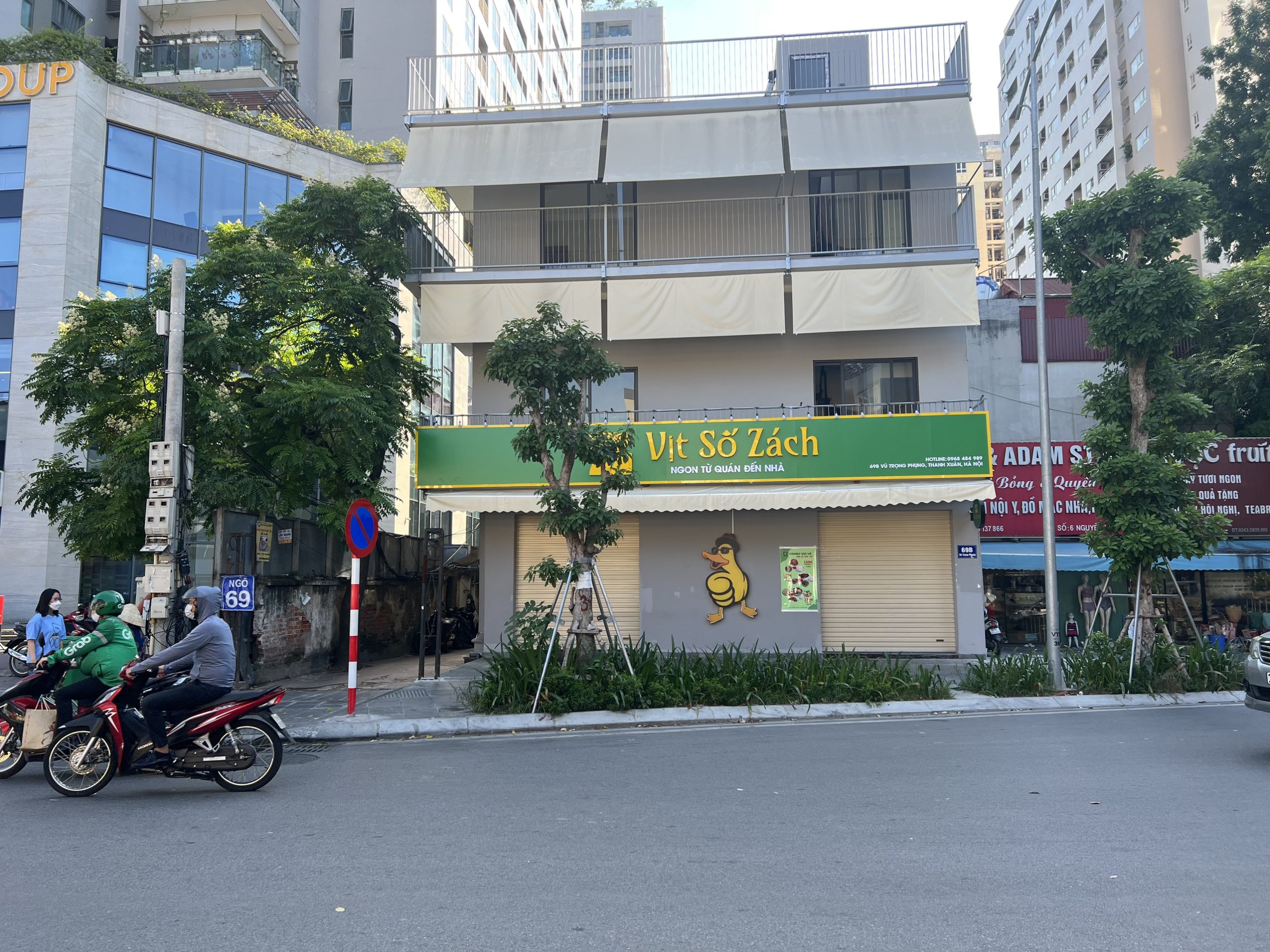 Cho thuê MBKD phố Khâm Thiên - Đống Đa- Mặt tiền 5m - Giá 70 triệu