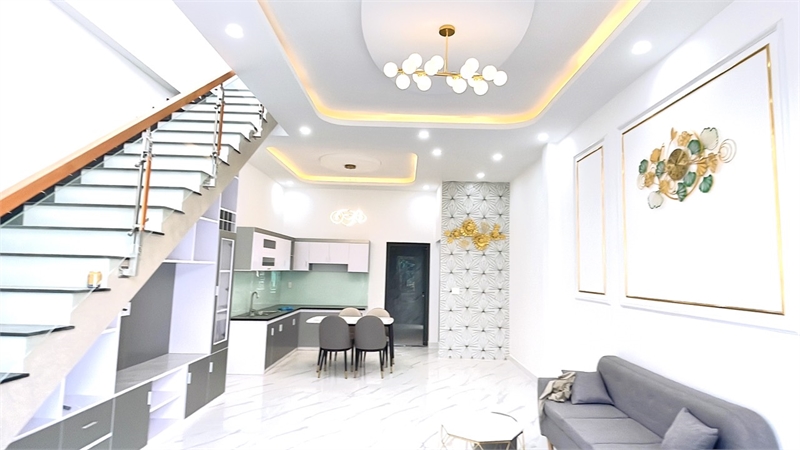 Cần bán nhà 1 trệt 1 lầu P.Tam Hòa. Pháp lý sổ riêng 100% hoàn công đầy đủ