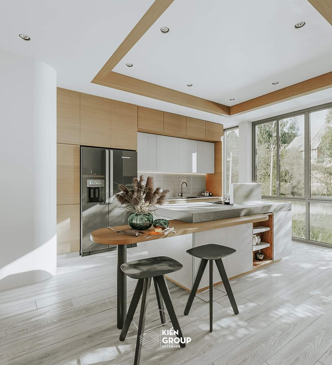 Chủ hạ 200tr! Giá chào mới hơn 6 tỷ có ngay nhà đẹp 5 tầng Thanh Am, lô góc, mt 7.5m, ô tô