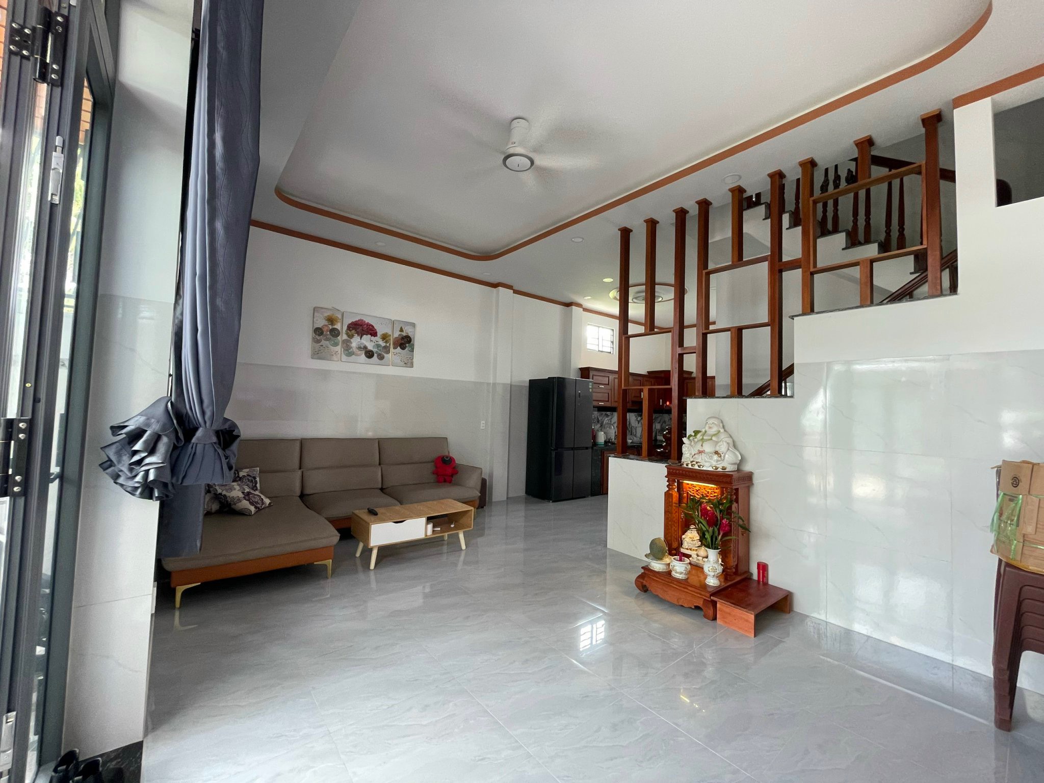 VN41 BÁN NHÀ 3 TẦNG 2 MẶT HẺM XUÂN LẠC VIEW SÔNG CÁI - VĨNH NGỌC