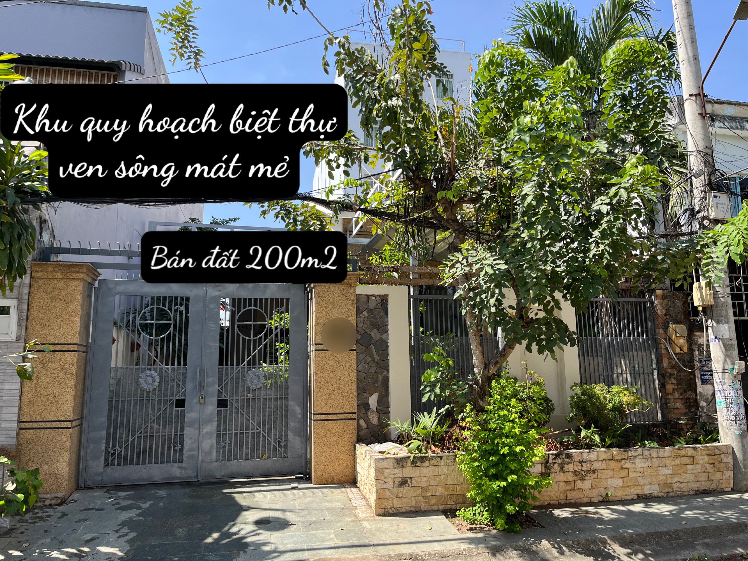 Bán nhà 200m2 khu biệt thự ven sông, Hiệp Bình Chánh TP Thủ Đức