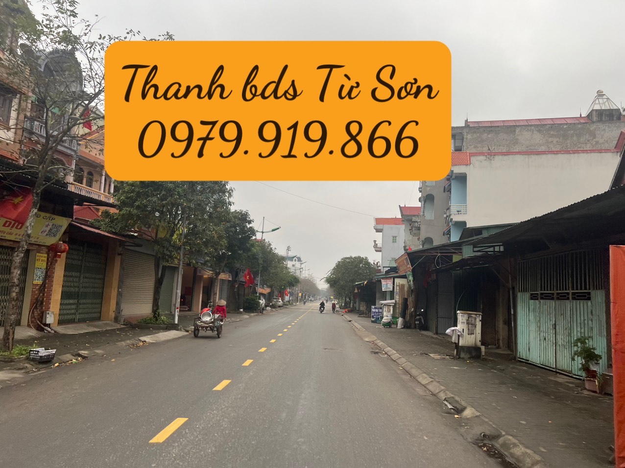 Bán lô đất trục xương cá đường Nguyễn Văn Cừ Từ Sơn GÍA RẺ NHƯ CHO Dt 100m mt 5m GIÁ 2.6 tỷ