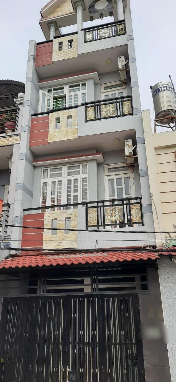 LÊ VĂN QUỚI NHÀ 4 TẦNG BTCT KIÊN CỐ XE HƠI ĐẬU CỬA