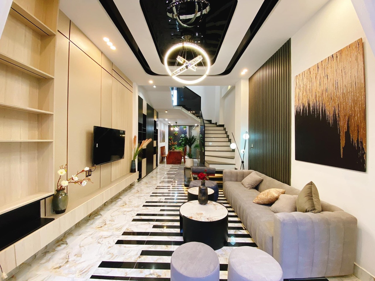 SIÊU PHẨM NHÀ ĐẸP 3 TẦNG 3 MÊ KIỆT Ô TÔ TRẦN CAO VÂN FULL NỘI THẤT CAO CẤP