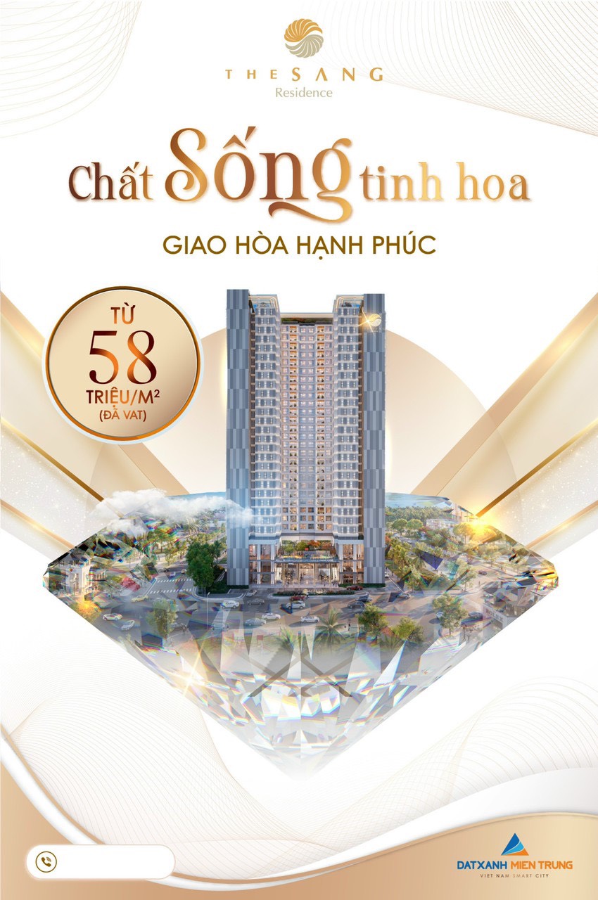 DUY NHẤT CĂN HỘ 2PN 82,5M2 MẶT BIỂN MỸ KHÊ, SỔ ĐỎ LÂU DÀI CHỈ TỪ 1.9TỶ