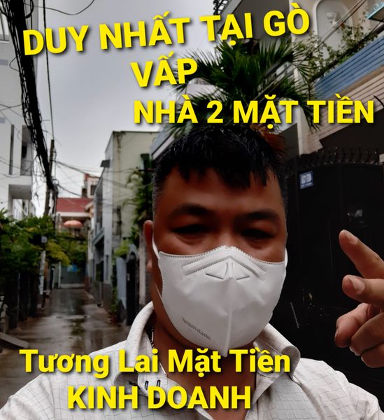 Mặt Tiền Hẻm Thông 65m2 có 4,8 tỷ Lê Văn Thọ Gò Vấp