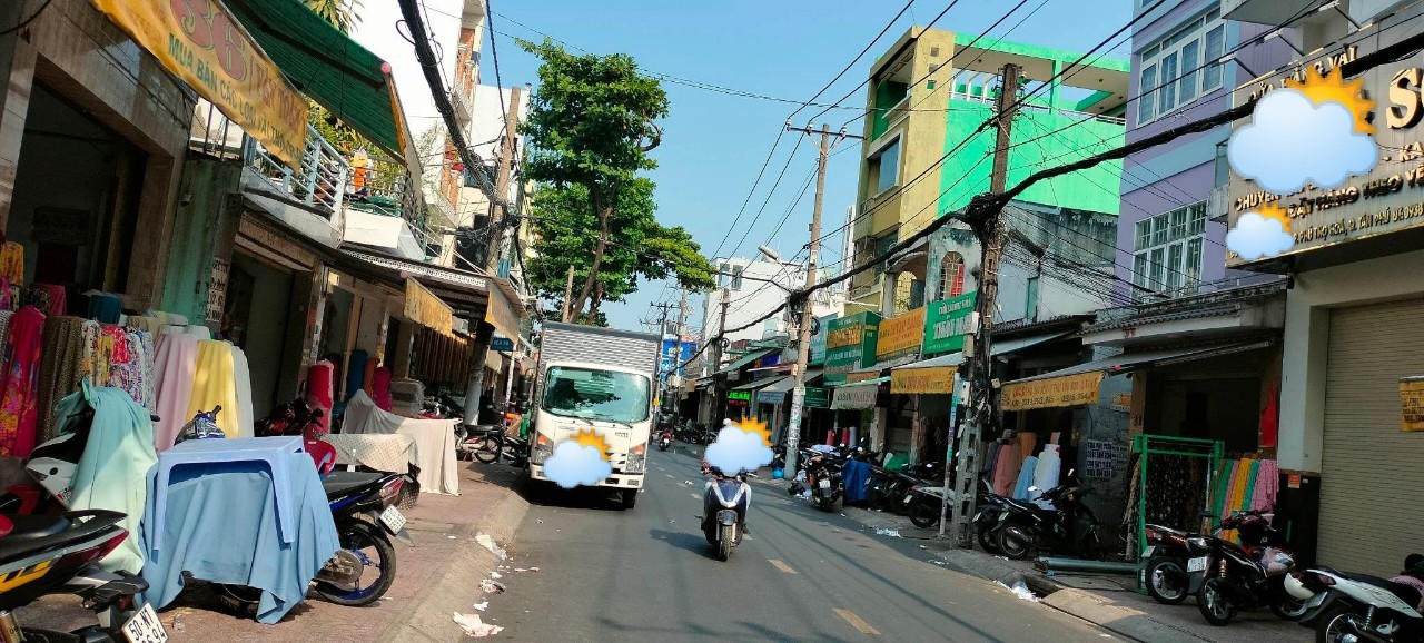 BÁN NHÀ MẶT TIỀN PHÚ THỌ HOÀ, TÂN PHÚ, 117m2, ngang 4m, 18tỷ