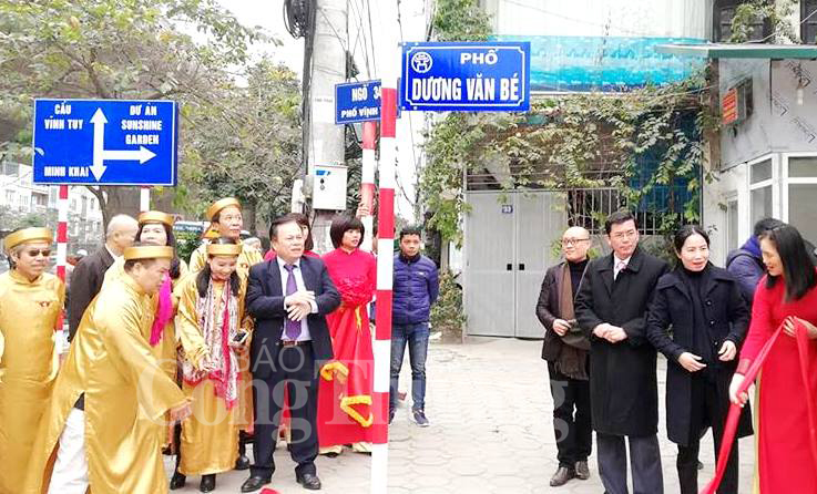 Bán nhà Mặt Phố Dương Văn Bé Hai Bà Trưng vỉa hè kinh doanh Giá: 36.5 tỷ