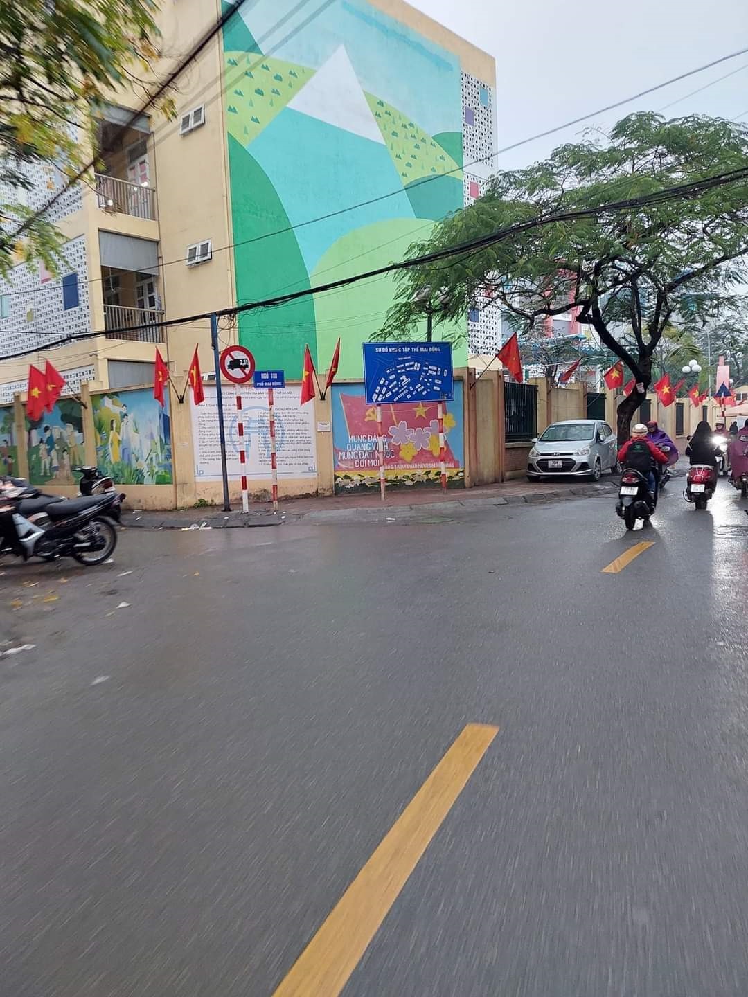 Bán nhà Mai Động: 68m x4T, ô tô con, 25m ra mặt phố,14 ngủ--5,5 tỷ