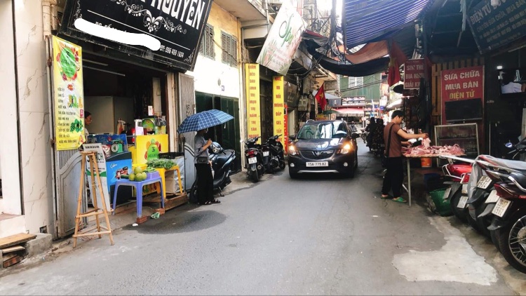 Phố Lạc Long Quân, mặt ngõ thông, Kinh Doanh, DT 55m2, 4.1 tỷ