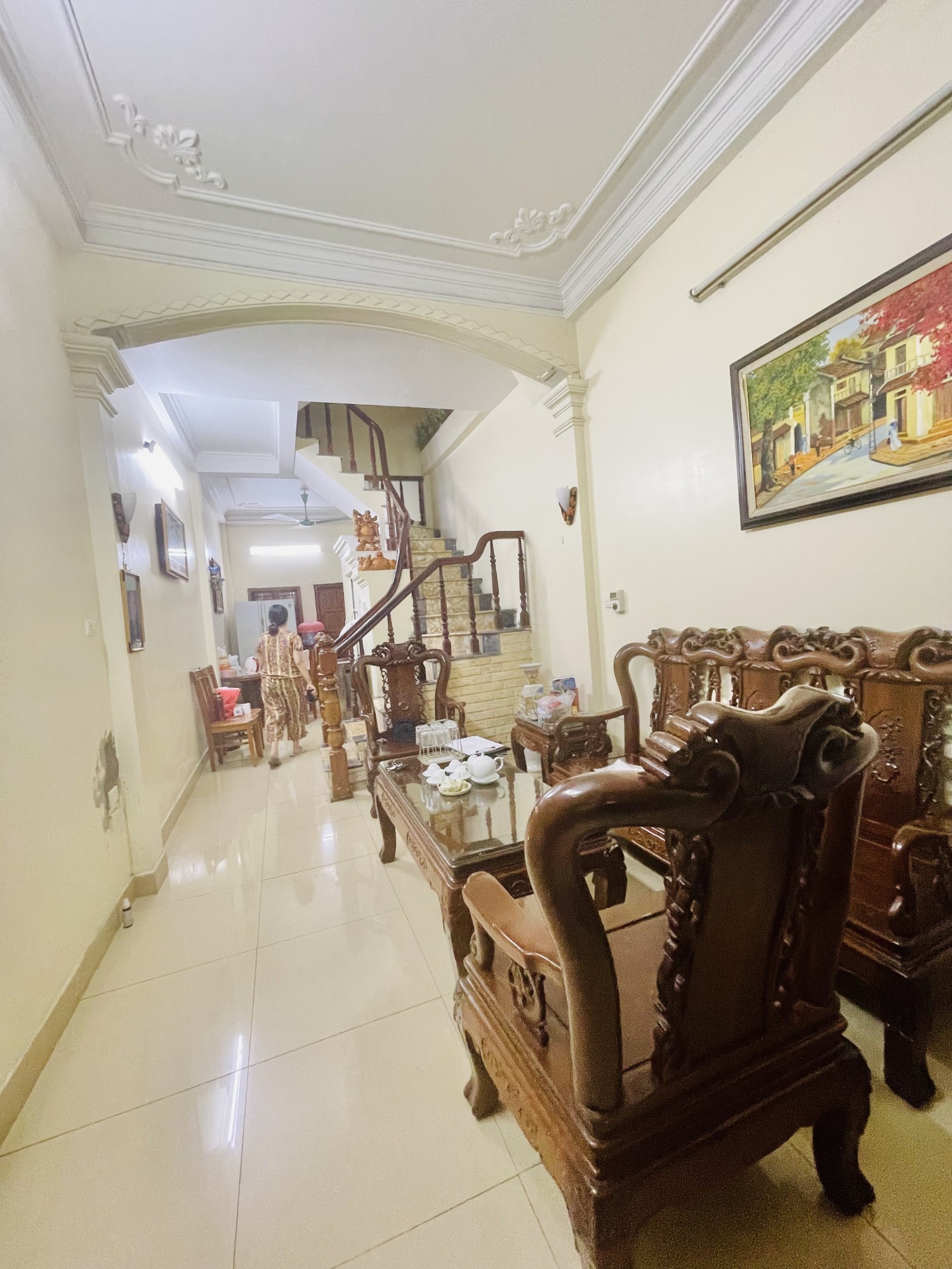 Bán nhà riêng Minh Khai, Ô TÔ, DT 46m, 4T, giá chào 5 tỷ 6