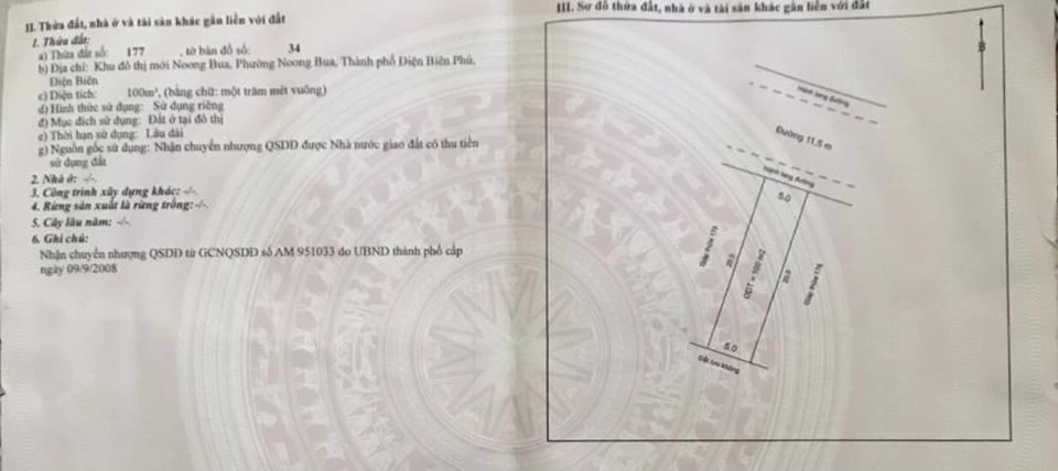 BÁN NHÀ ĐẤT CẤP 4 SAU TRƯỜNG THCS HIM LAM