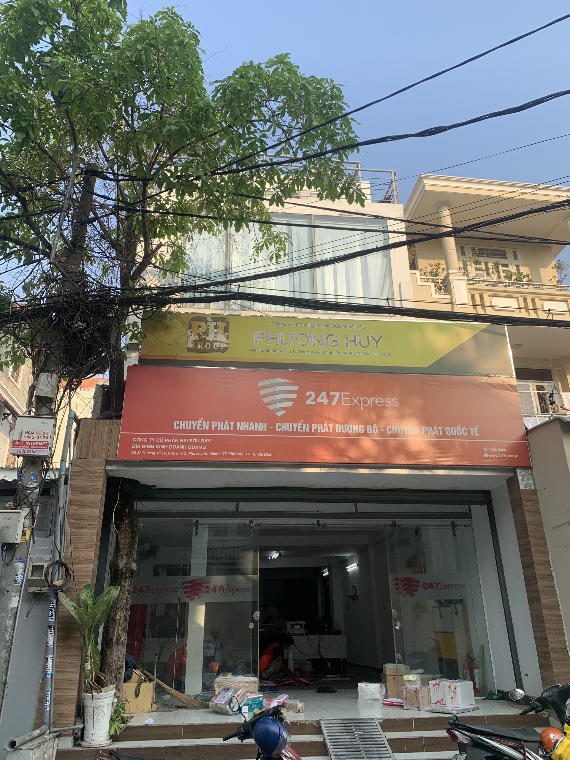 Cho thuê Văn phòng Lầu 2 ngay trung tâm P.An Khánh 80m2