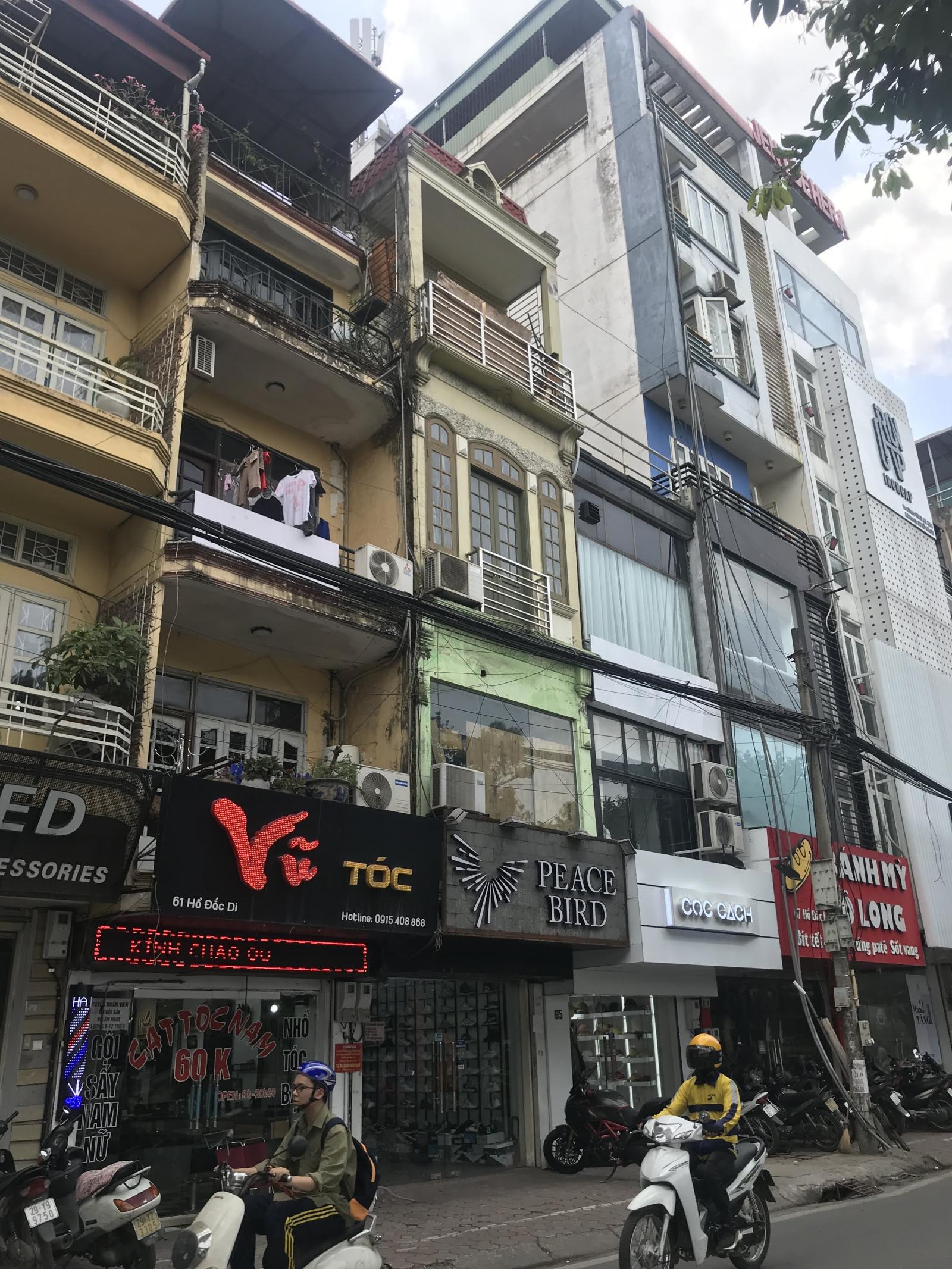 BÁN NHÀ PHỐ HỒ ĐẮC DI VỈA HÈ Ô TÔ TRÁNH GIÁ 13 TỶ