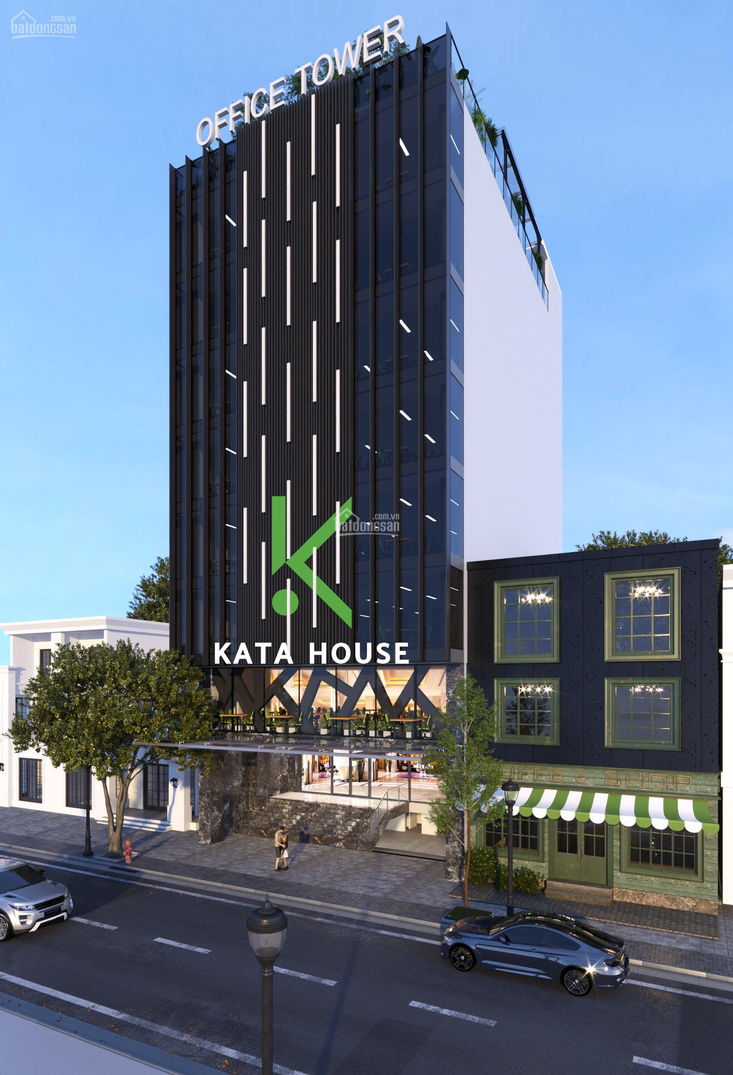 Cho thuê tòa nhà văn phòng mặt tiền Nguyễn Hữu Cầu, Tân Định, Quận 1. 13x23m, hầm, 8 lầu