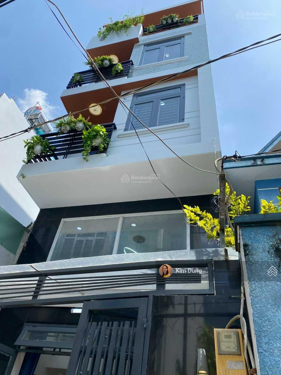 Nhà hẻm 1 sẹc Đường Quang Trung, Phường 8, Gò Vấp,, hẻm thông, 4 tầng chỉ nhỉnh 5 tỷ còn bớt