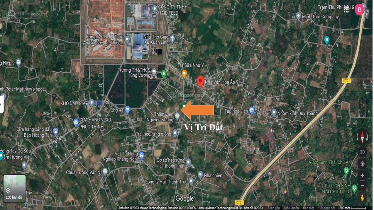 Đất sổ riêng ngay đường ĐT 769, gần KCN Dầu Giây