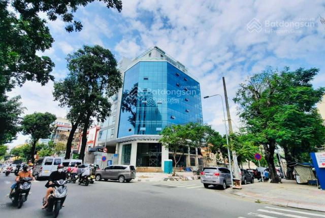 Cho thuê tòa nhà góc 2mt Nguyễn Trãi, Quận 1, DT: 15x29,5m, 2 Hầm 13 Lầu, DTSD: 5300m2