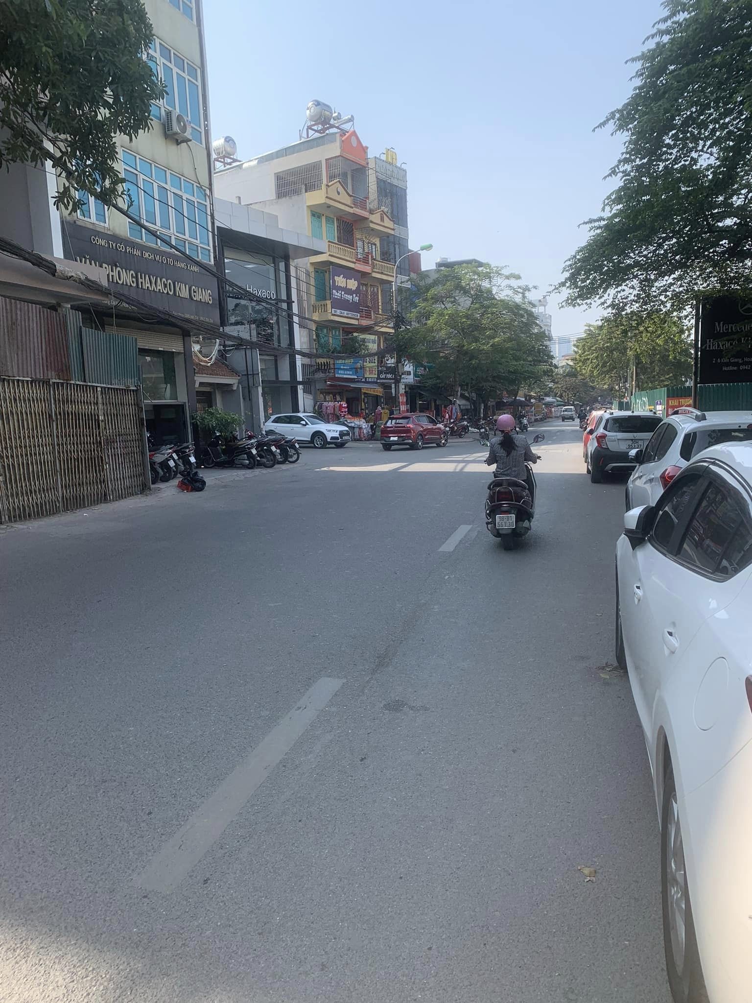 Bán Đất Mặt Phố Kim Giang 105m mt 4M 16 tỷ Kinh Doanh