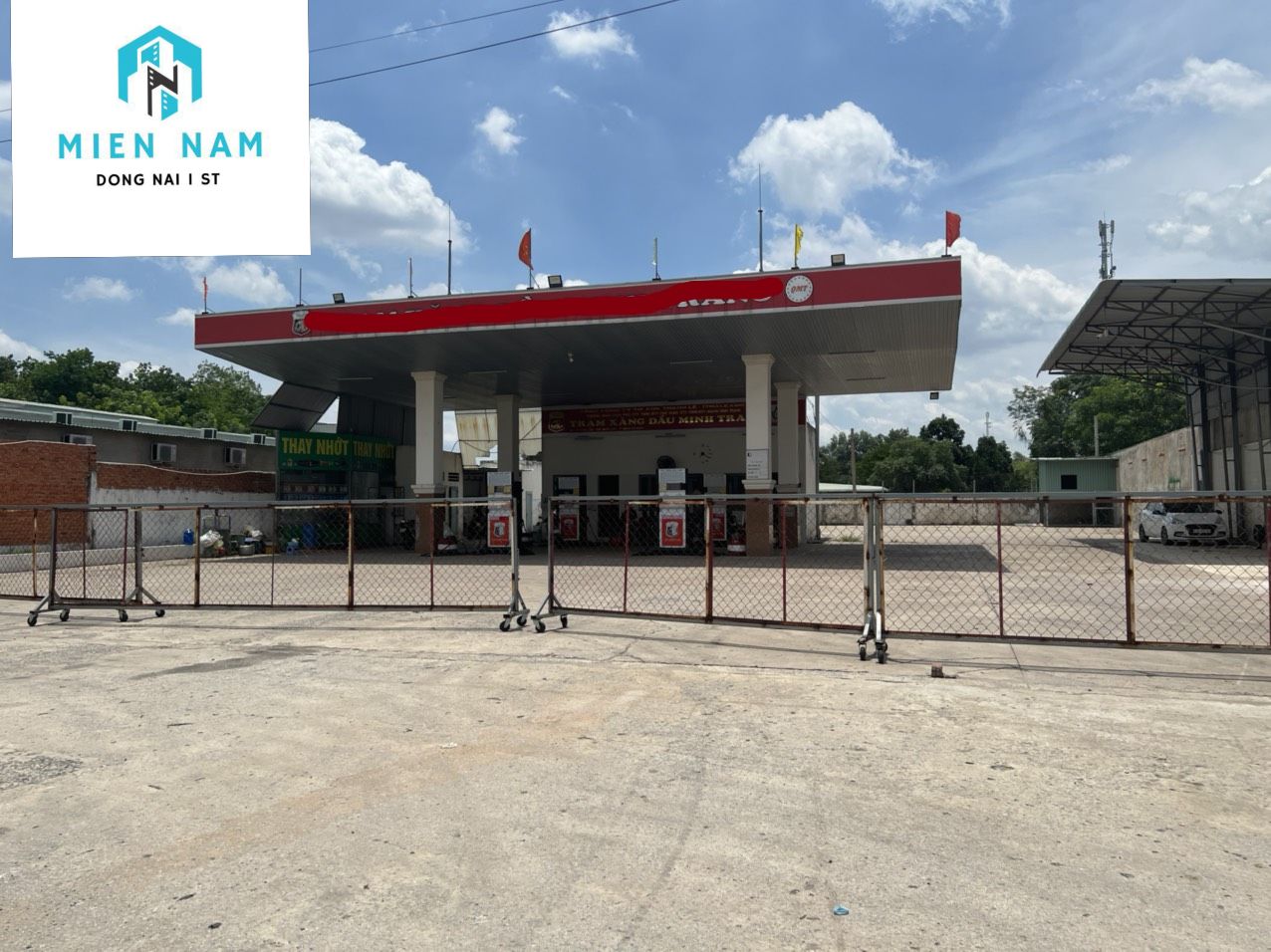 Cần bán cây xăng trung tâm thị xã bến cát tỉnh Bình Dương