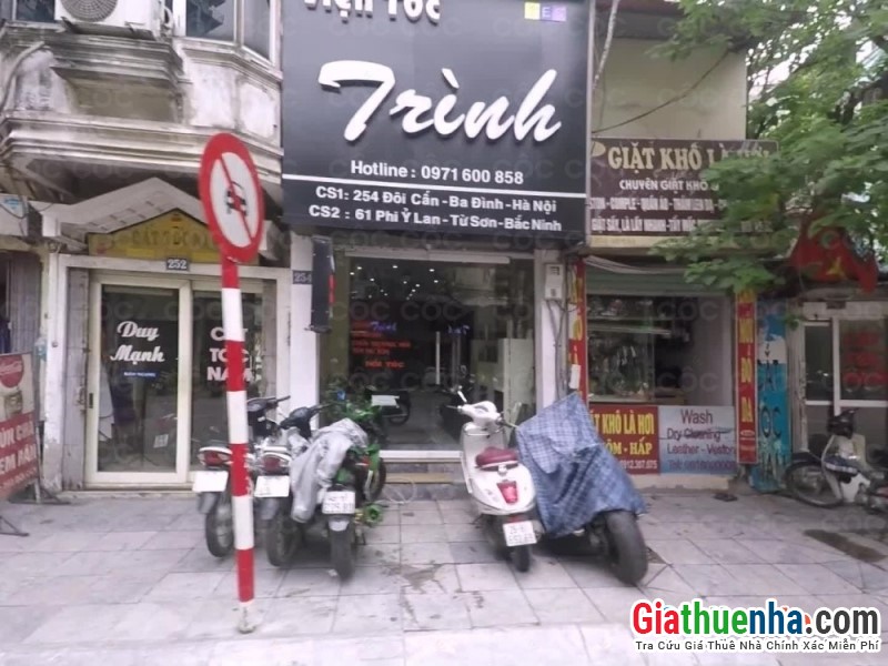 Chính chủ cho thuê tầng 1 nhà 254 Đội Cấn, Ba Đình, Hà Nội. (Ngay ngã 3 giao giữa Vạn Bảo - Đội Cấn)