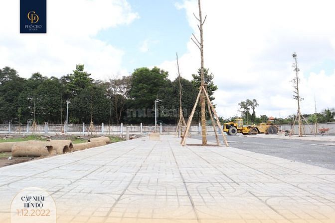 TẶNG 5 CHỈ VÀNG SJC khi mua 1NỀN ĐẤT thổ cư Mặt Tiền chợ GÒ ĐEN, SHR sang tên liền