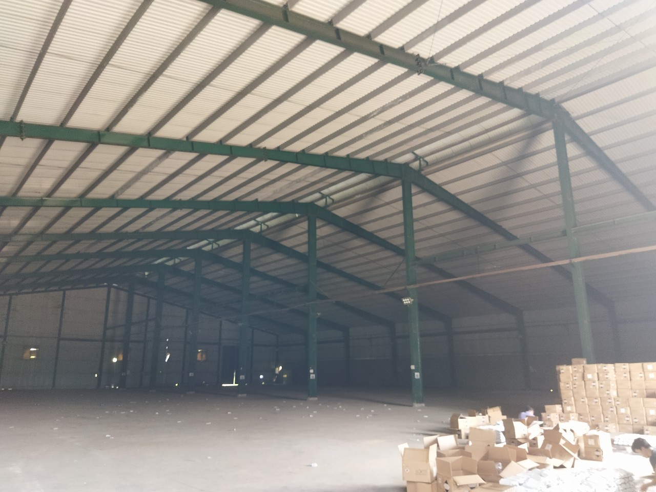 Cho thuê kho xưởng mặt tiền ĐT 824 thuộc xã Lương Hòa, huyện Bến Lức, tỉnh Long An