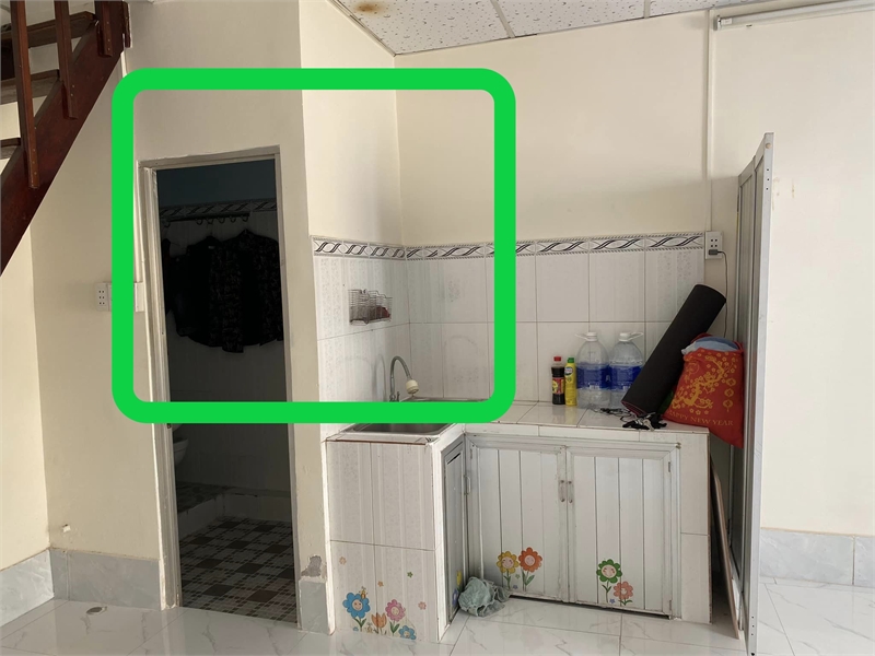 Nhà bán Gò Vấp chỉ 2,7 tỷ 1PN1WC gần sân bay, 3mx7m