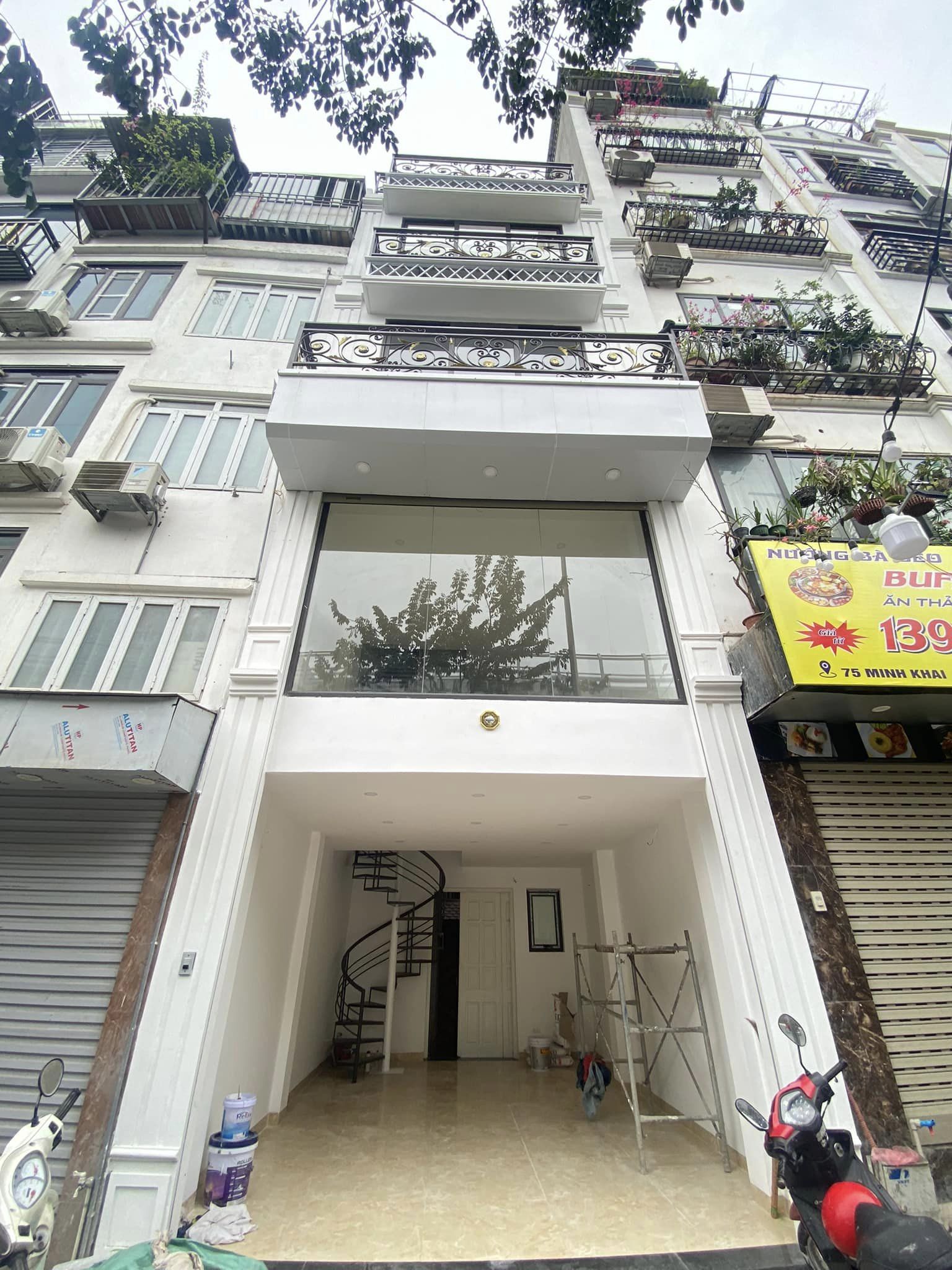 CHÍNH CHỦ BÁN NHÀ 5 TẦNG MẶT PHỐ MINH KHAI, HBT, KINH DOANH ĐỈNH , GIÁ 11,5 tỷ.