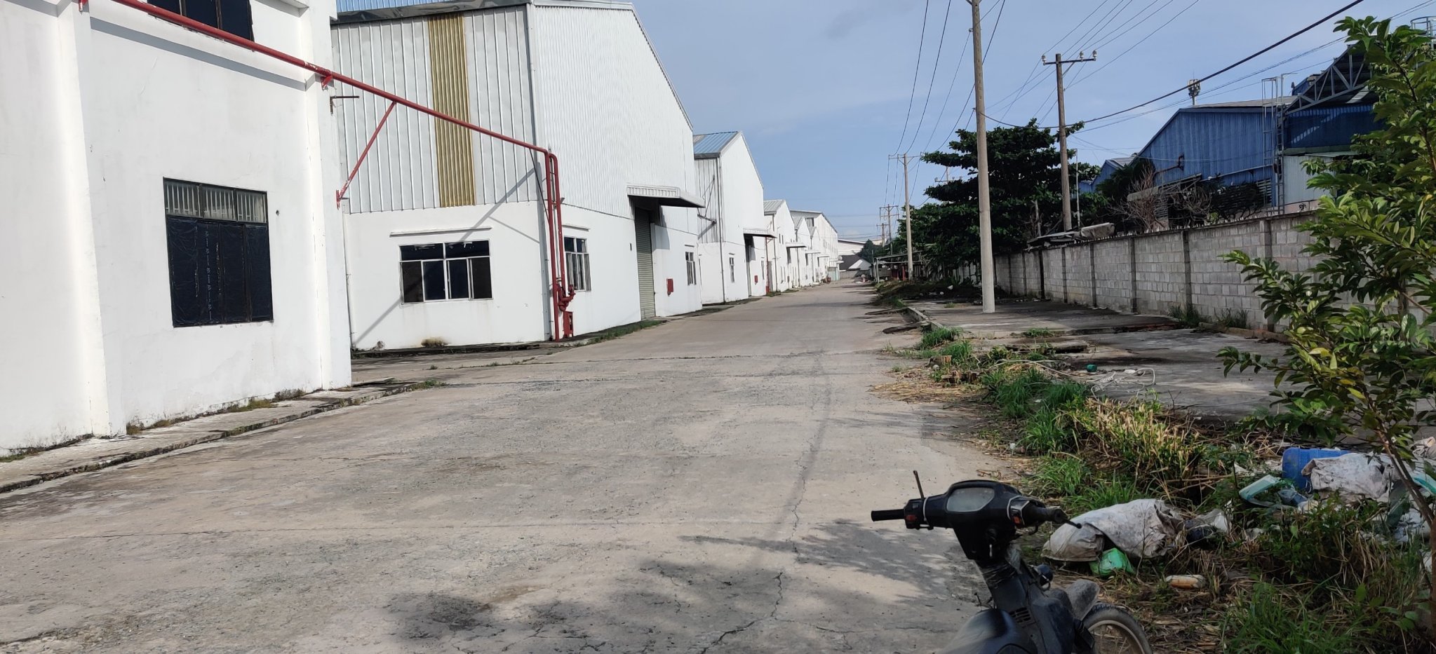 Cho thuê kho xưởng ưu tiên may mặc mặt tiền đường Nguyễn Văn Dương, huyện Đức Hòa