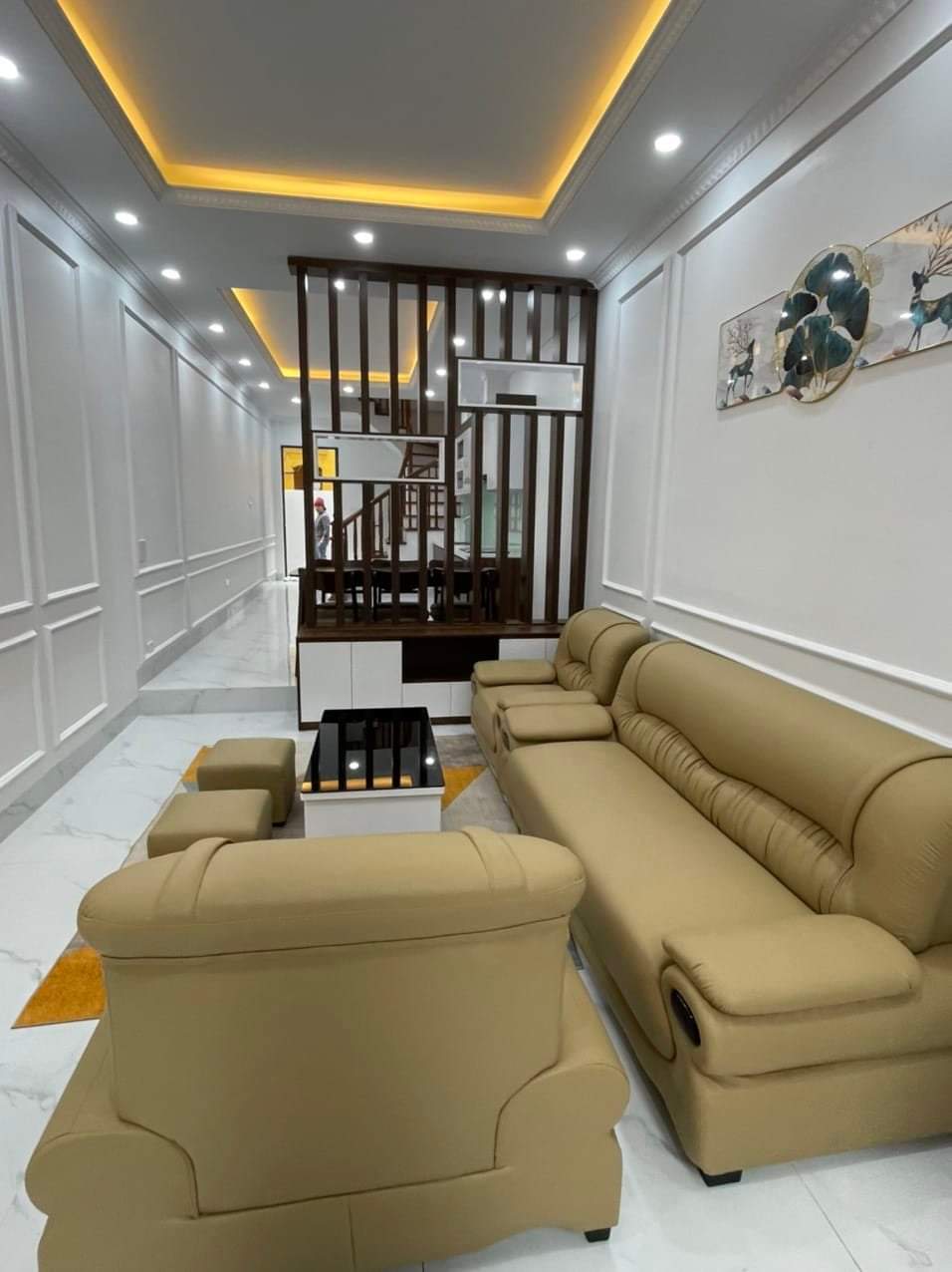 Nhà 5 tầng đẹp lung linh full nội thất xịn Kim Giang, Thanh Xuân 37m, 3.8 tỷ