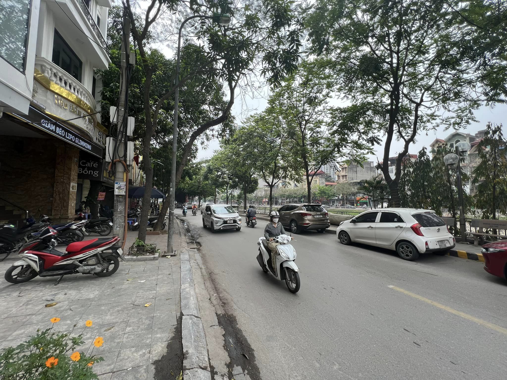 BÁN NHÀ MẶT PHỐ VŨ TÔNG PHAN THANH XUÂN 80M 8 TẦNG THANG MÁY LH 0944645553