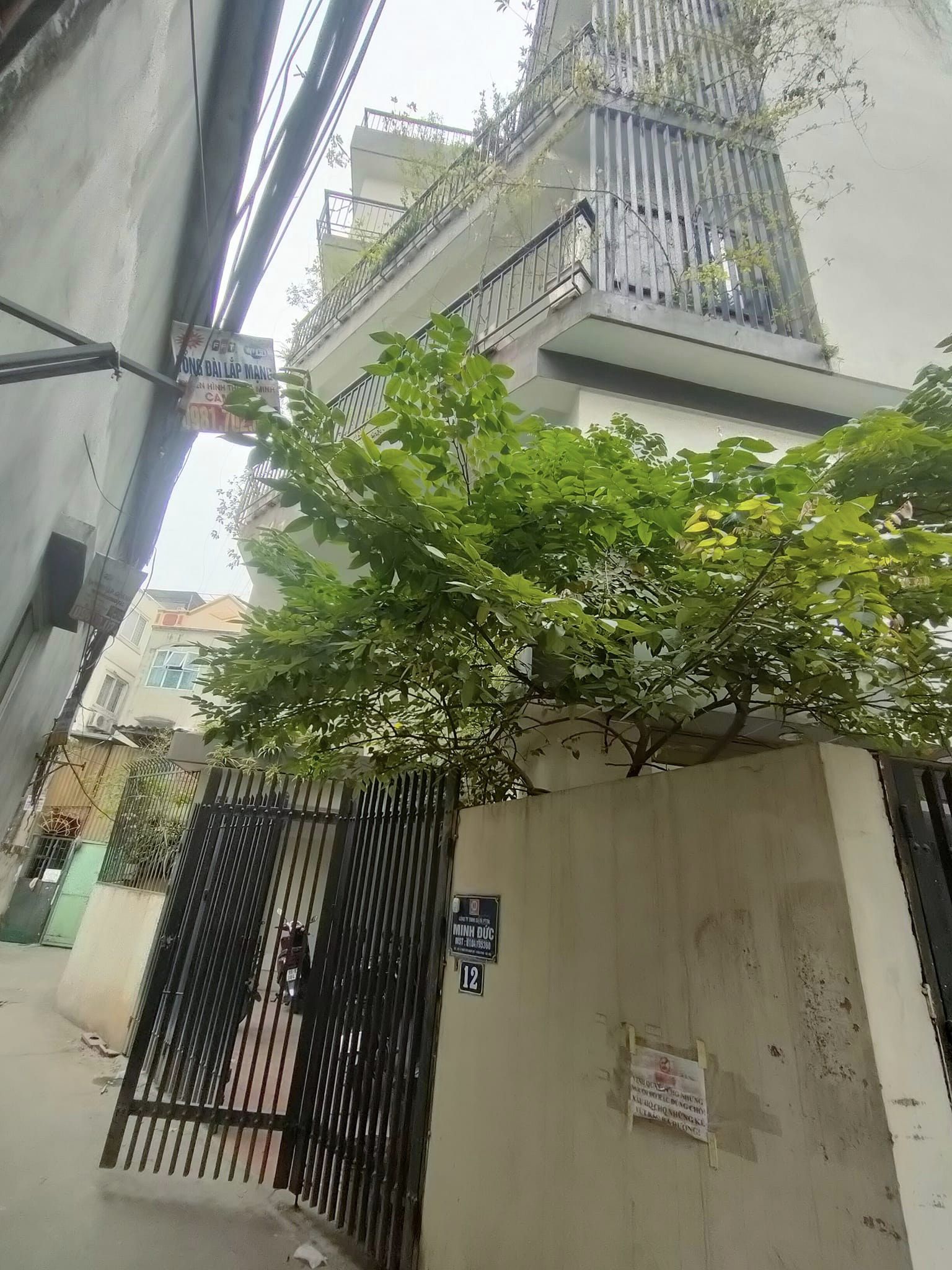 Bán nhà ngõ 379 Nam Dư, Lĩnh Nam, Hoàng Mai 6 tầng thang máy kinh danh ô tô vào nhà