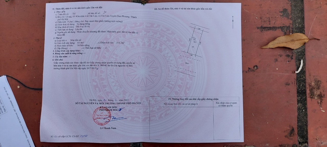 Bán nhà B3II-03 Cienco 5 Tân Lập diện tích 75m2, 4 tầng, MT 5m, giá 7.2 tỷ , H. Đan Phượng- Hà nội , liên hệ : A Quang 0985812475