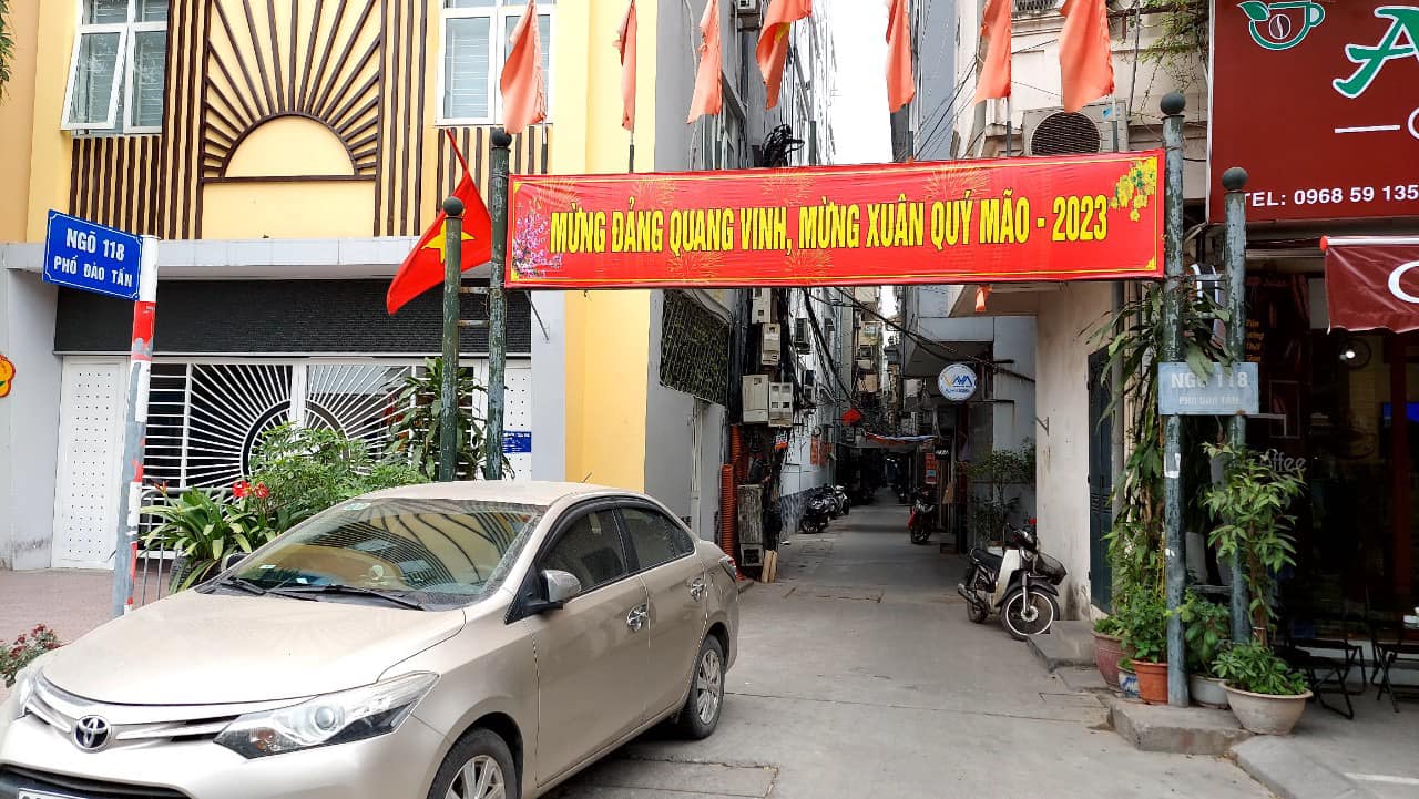 BÁN NHÀ MỚI NGÕ 121 KIM NGƯU HAI BÀ TRƯNG 5 TẦNG GIÁ 4,5 TỶ